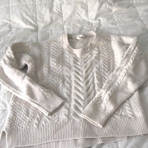 Off white sweater